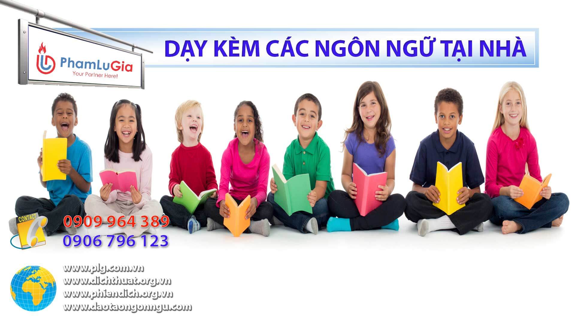 Dạy kèm các ngôn ngữ tại nhà