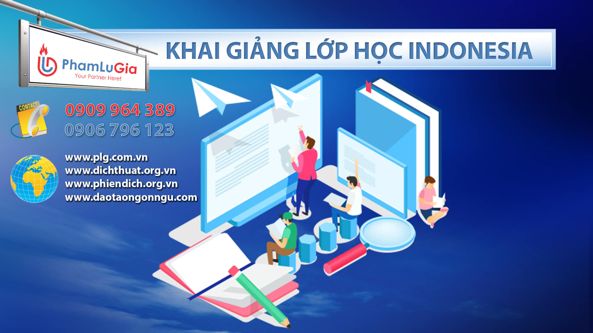 Khai giảng lớp học tiếng Indonesia