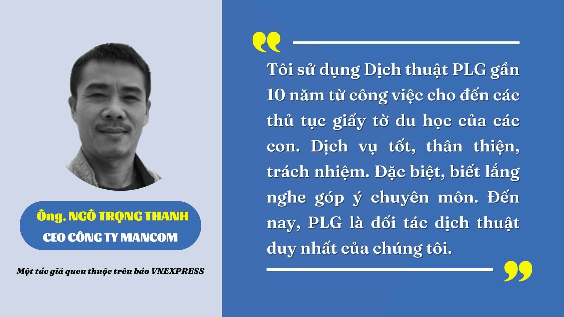 ong ngo trong thanh ceo cong ty mancom