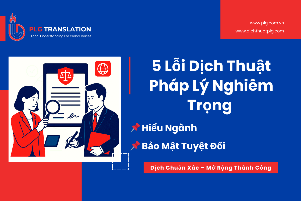 5 Lỗi Dịch Thuật Pháp Lý Nghiêm Trọng Khiến Hợp Đồng Bị Vô Hiệu