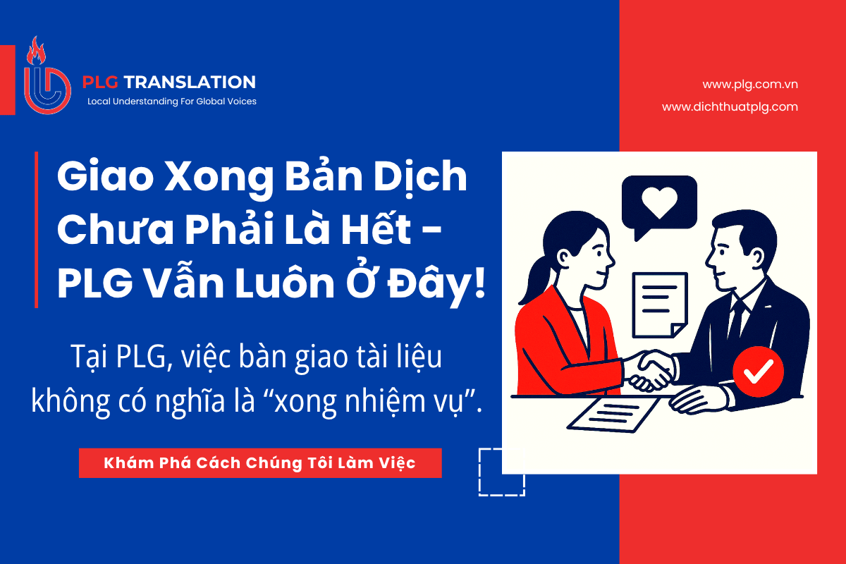 Hỗ trợ Sau Khi Dịch: Giải Pháp Cho Mọi Vấn Đề Của Bạn